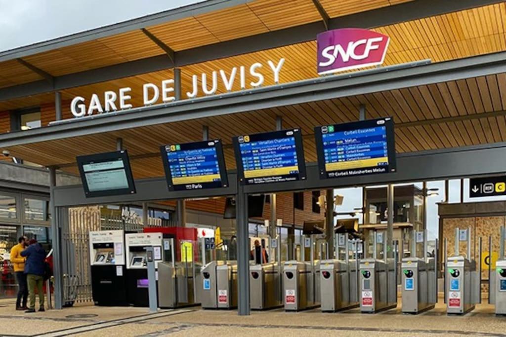 F2 Proche Gare - 5Min Rer Orly 15Min Juvisy-sur-Orge Extérieur photo